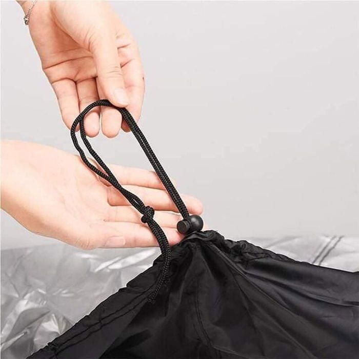 Funda para calefactor de exterior - XVX - Oxford 420D - Impermeable - Resistente a la intemperie - Negra