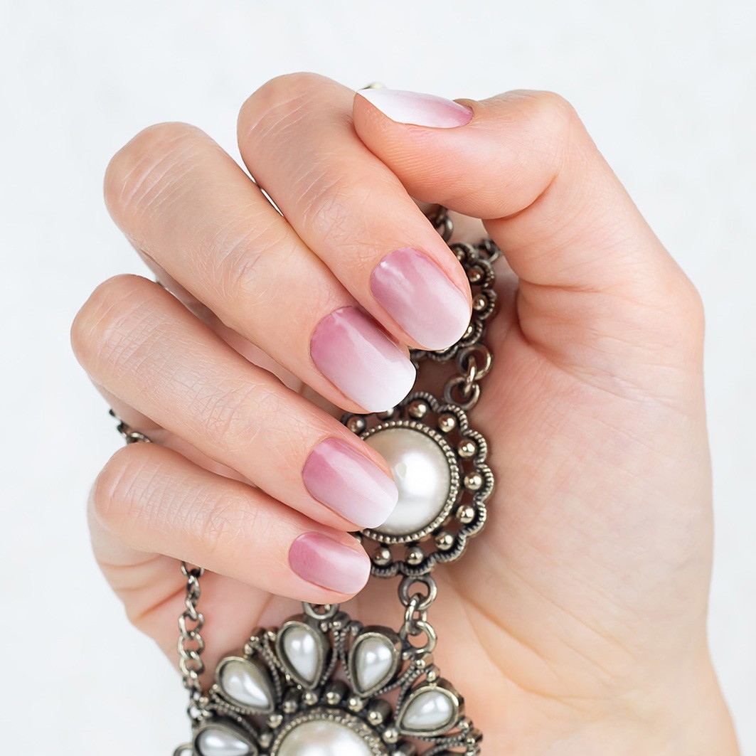 Miss Sophie Nageldesign Rosy Love nagų folijos - 24 vnt.