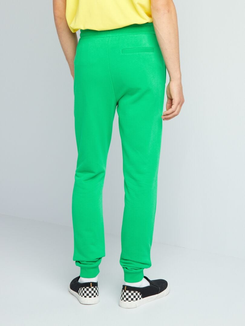 Fleece joggingbroek - GROEN
