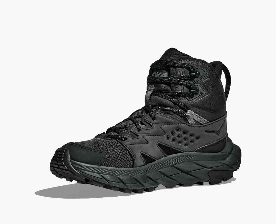 HOKA Anacapa Breeze Mittelstücke Schwarz/Schwarz