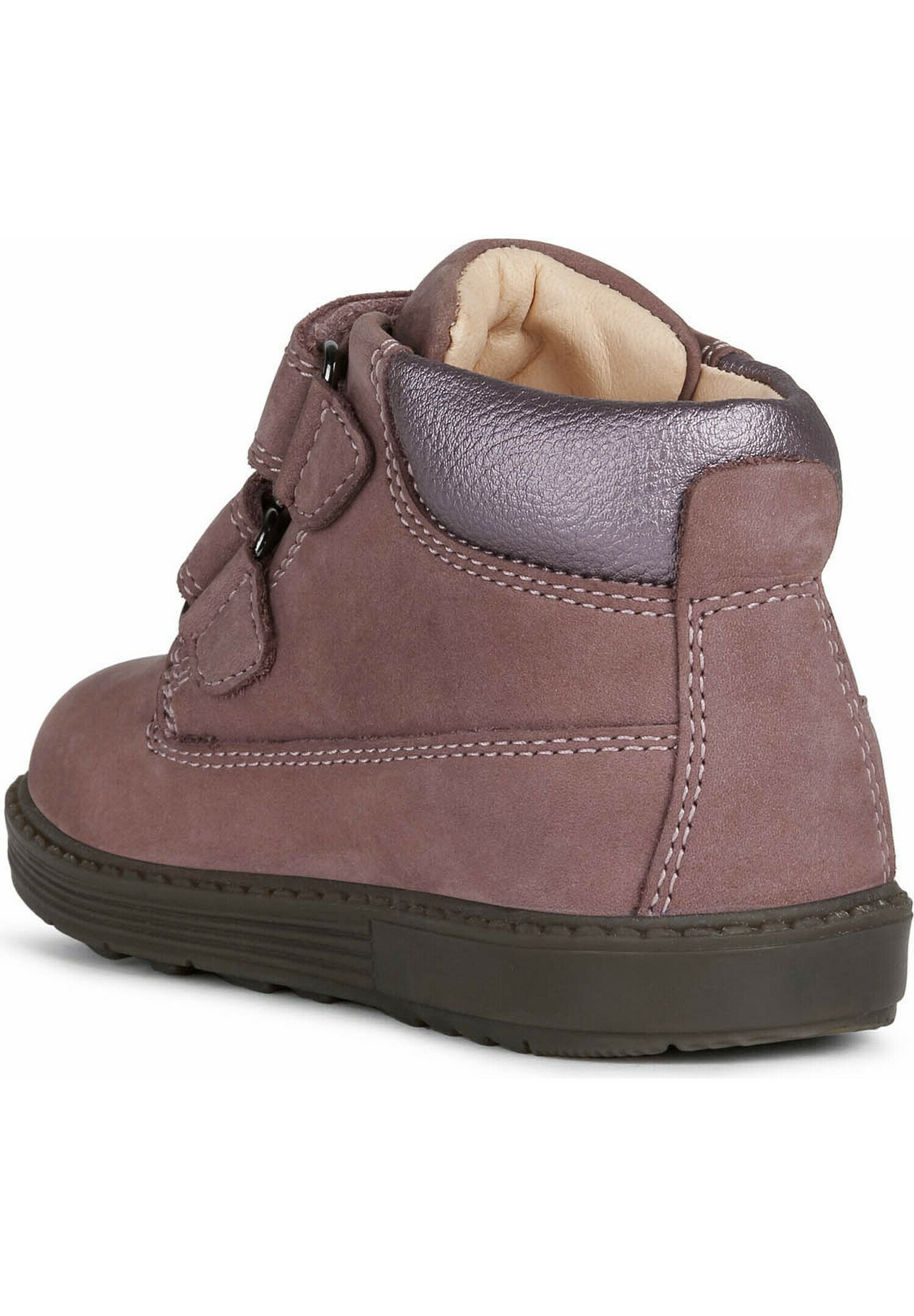 Geox Classic enkellaarsjes - donkerroze