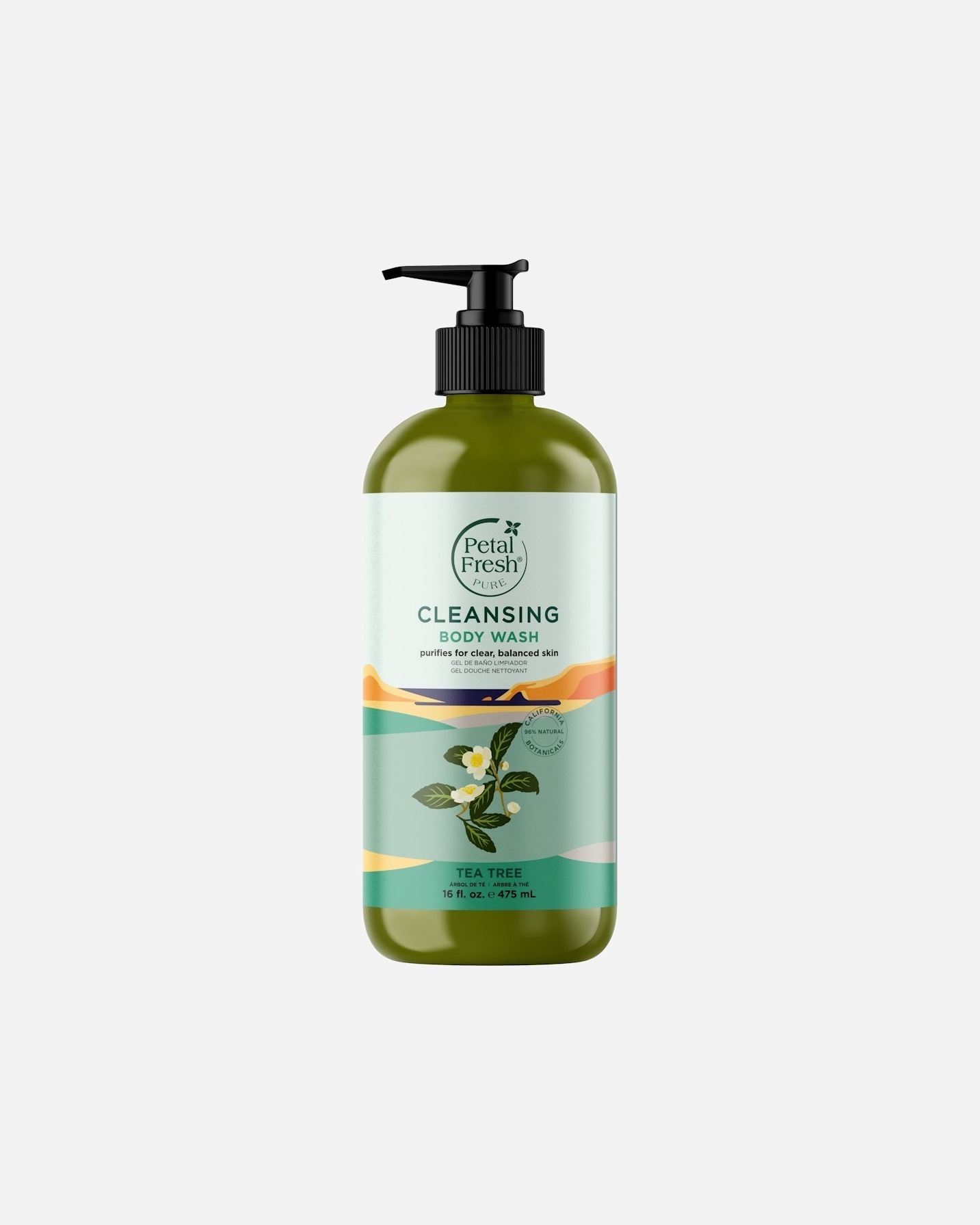 Petal Fresh tējas koka dušas želeja - 475 ml