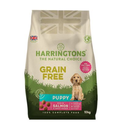 Harringtons GrainFree Puppy - Lohi ja Bataatti