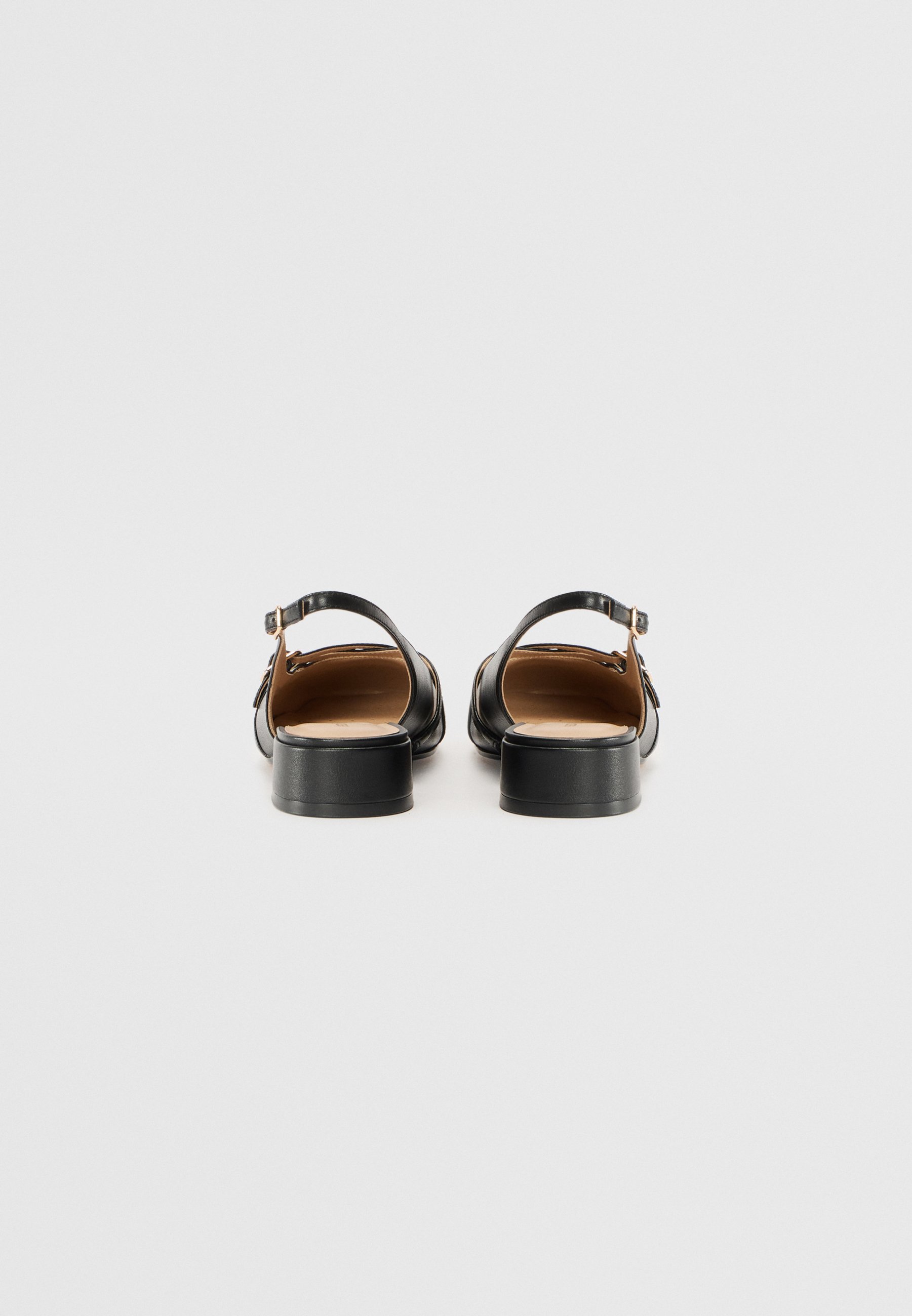 Geox DHYALMA - Ballerina's met slingback - zwart