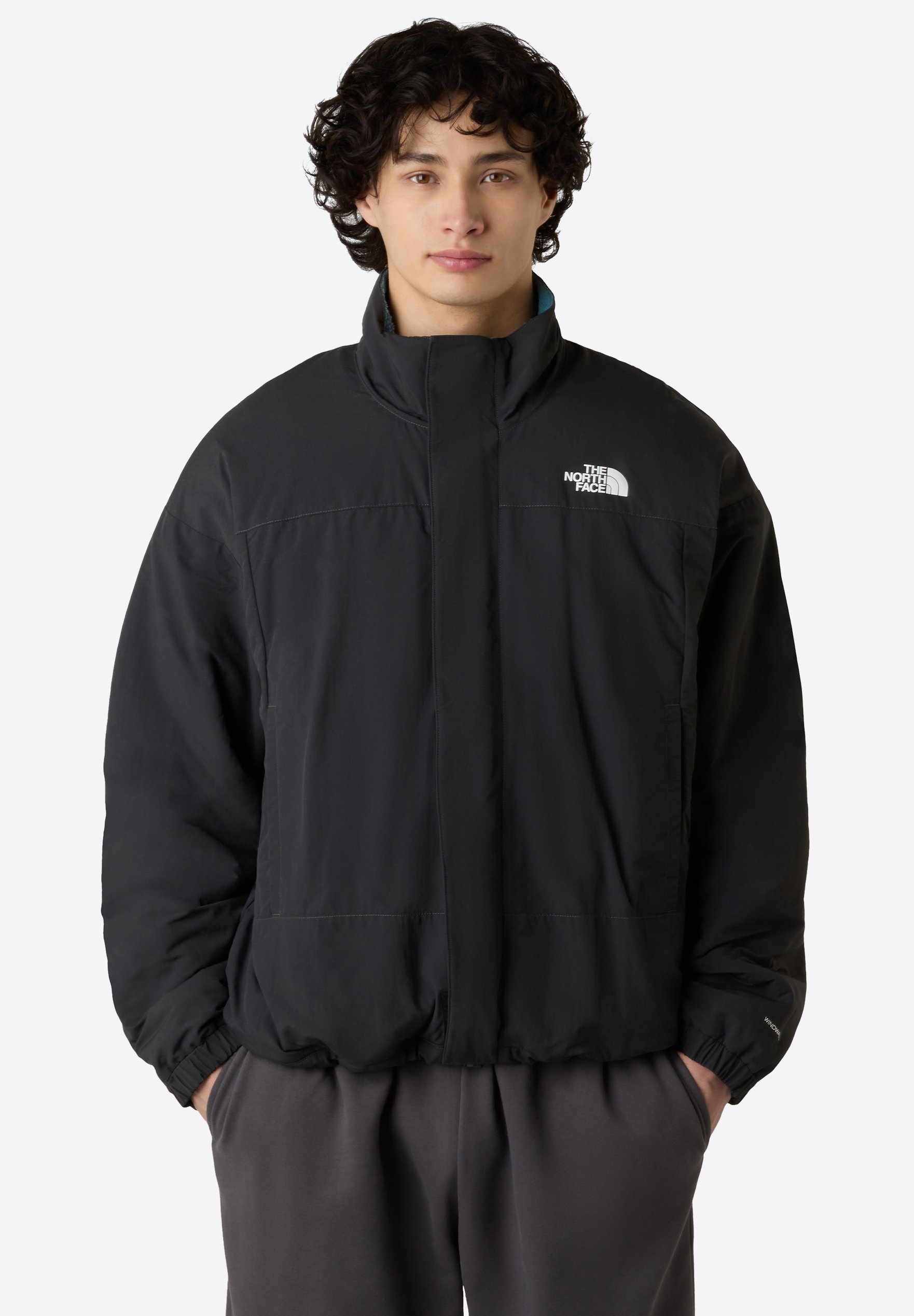 Giacca reversibile The North Face M YUMIORI - Giacca in pile - grigio asfalto spaziale
