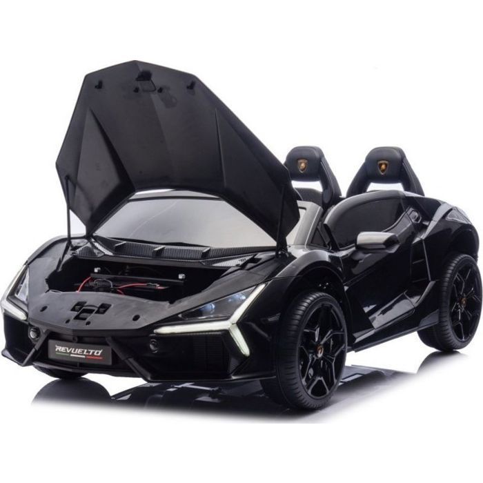 Bburago Electric Car Lamborghini Revuelto XL Black EDUKAMP