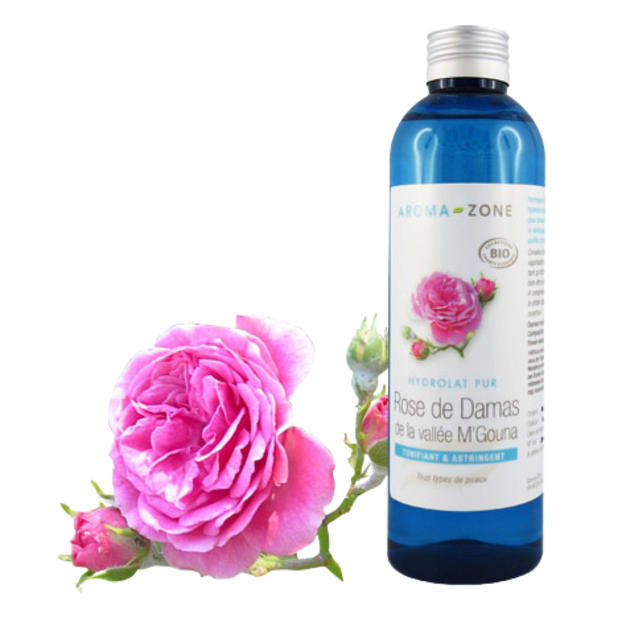 Hydrolat de Rose de Damas de la vallée M'Gouna BIO 200ml