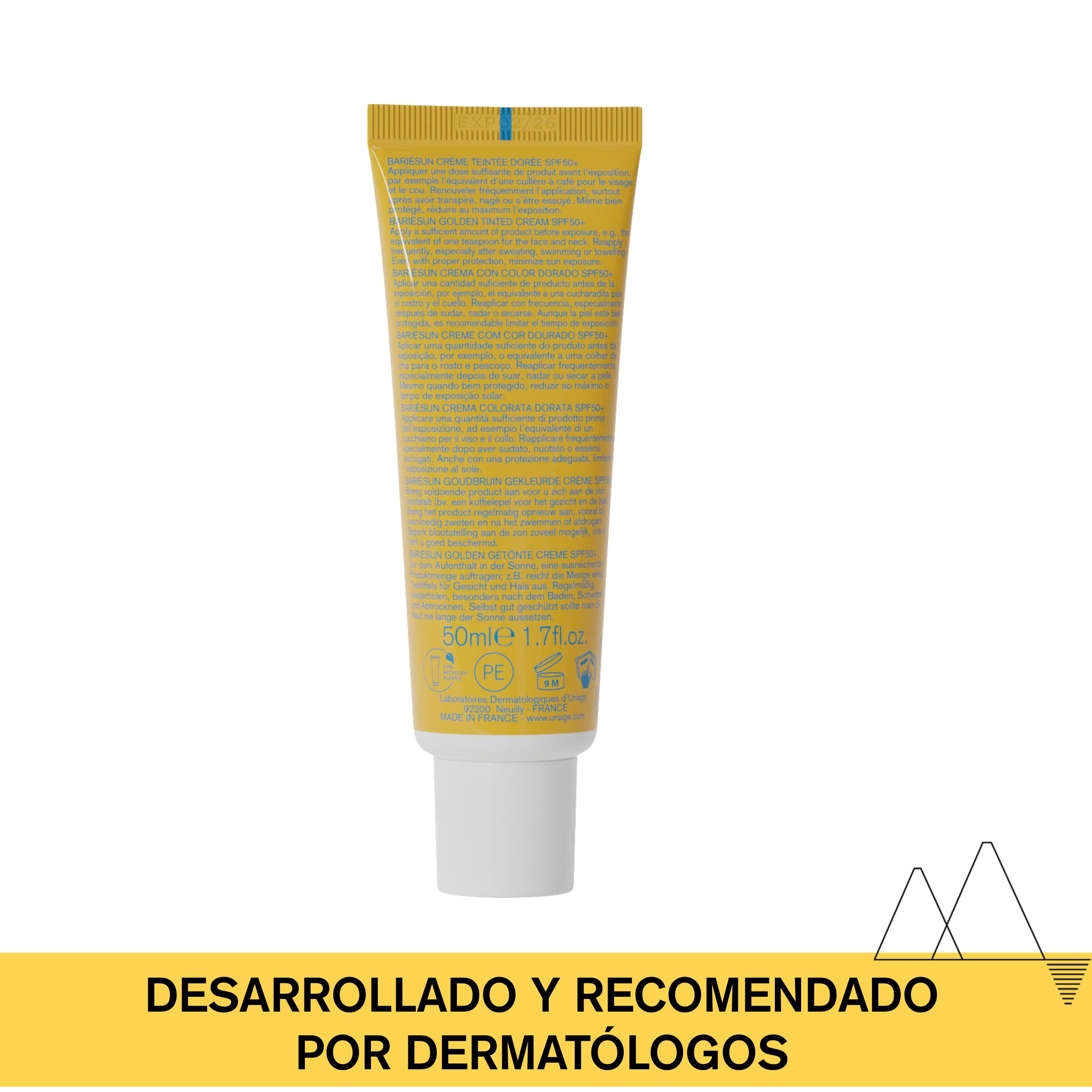 Bariésun SPF50 krema, zlatna nijansa Zaštita od sunca iz apoteke
