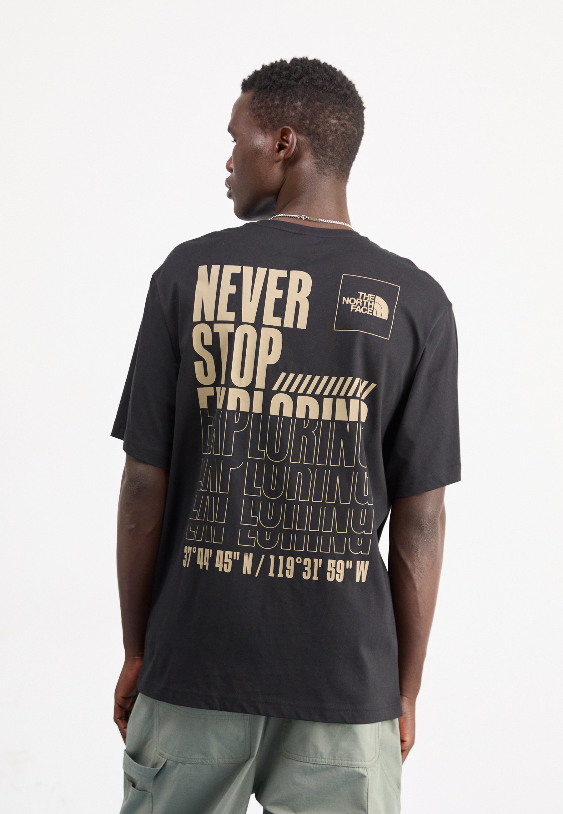 The North Face COORDINATES TEE - T-shirt met print - zwart
