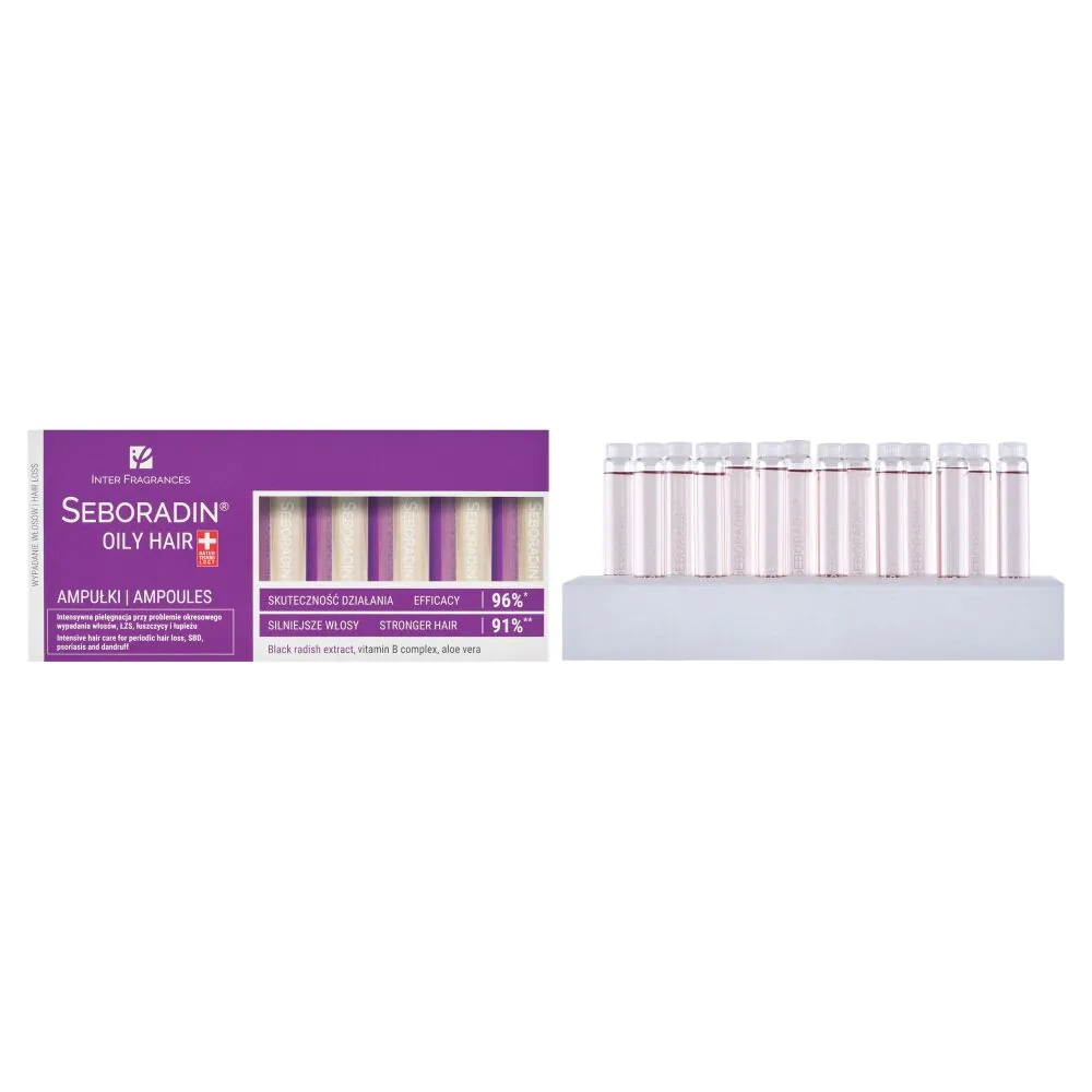 Seboradin Niger odżywka wzmacniająca do włosów osłabionych 14x5,5ml