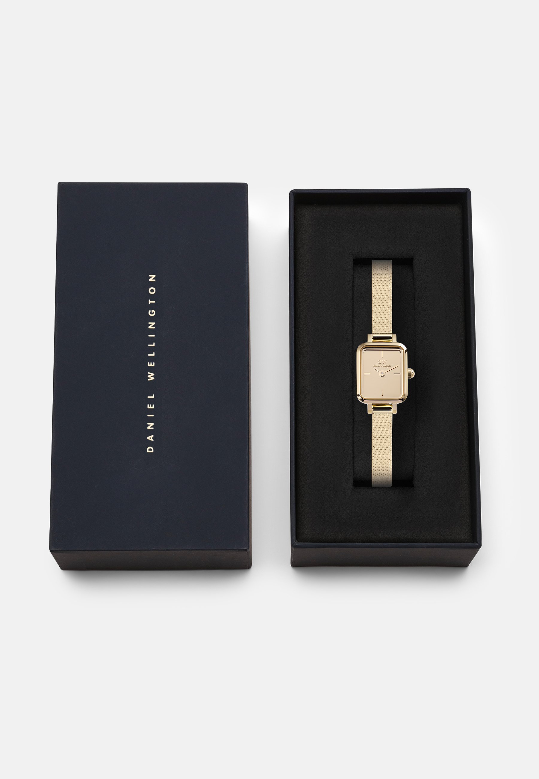 Daniel Wellington QUADRO MINI REFLECTION - Horloge - goudkleurig