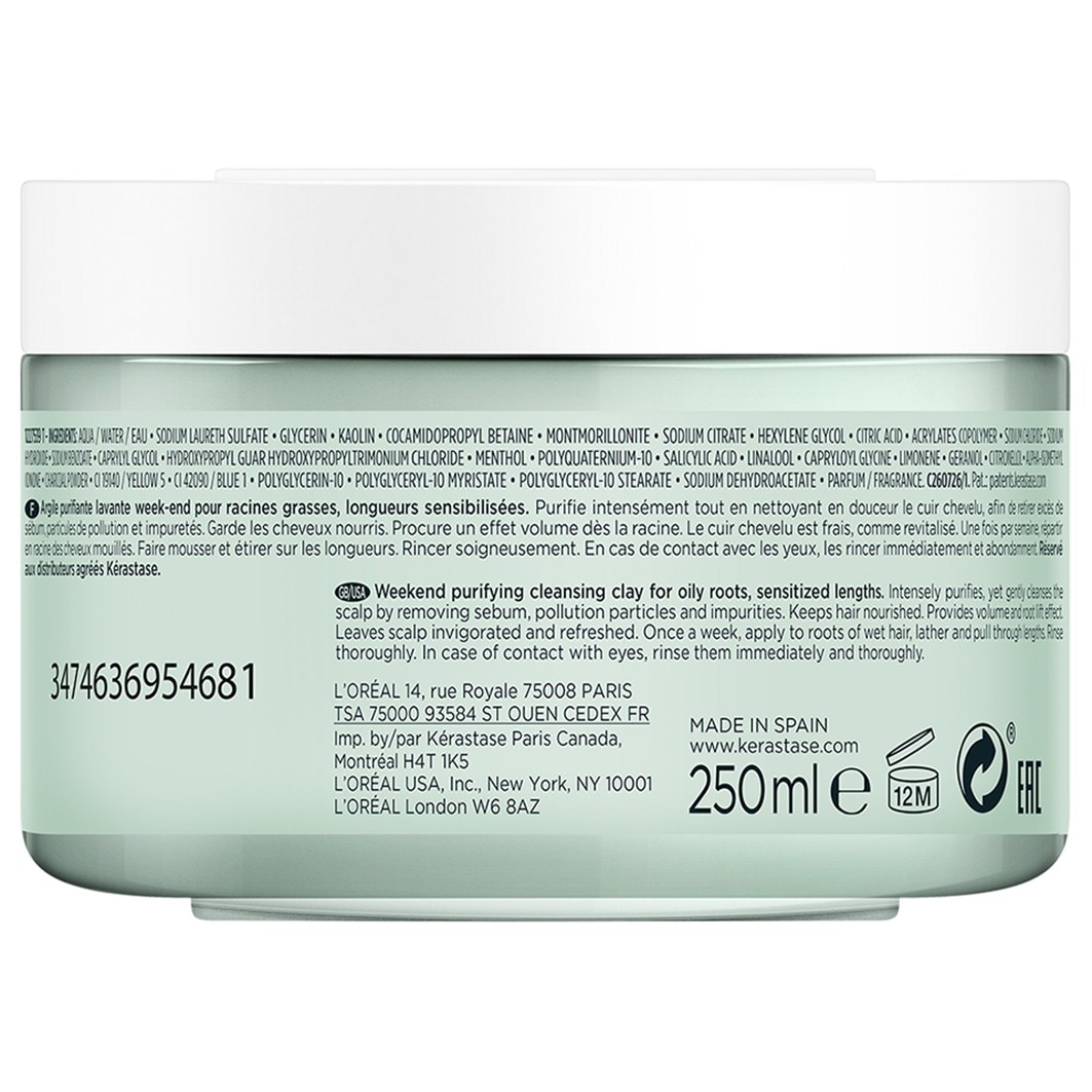 Kérastase hodebunnspleie spesifikk balanserende leire - 250 ml