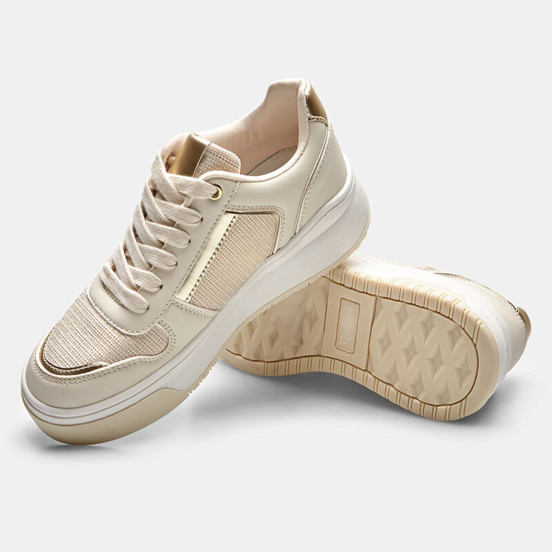Damsneakers med platåsula