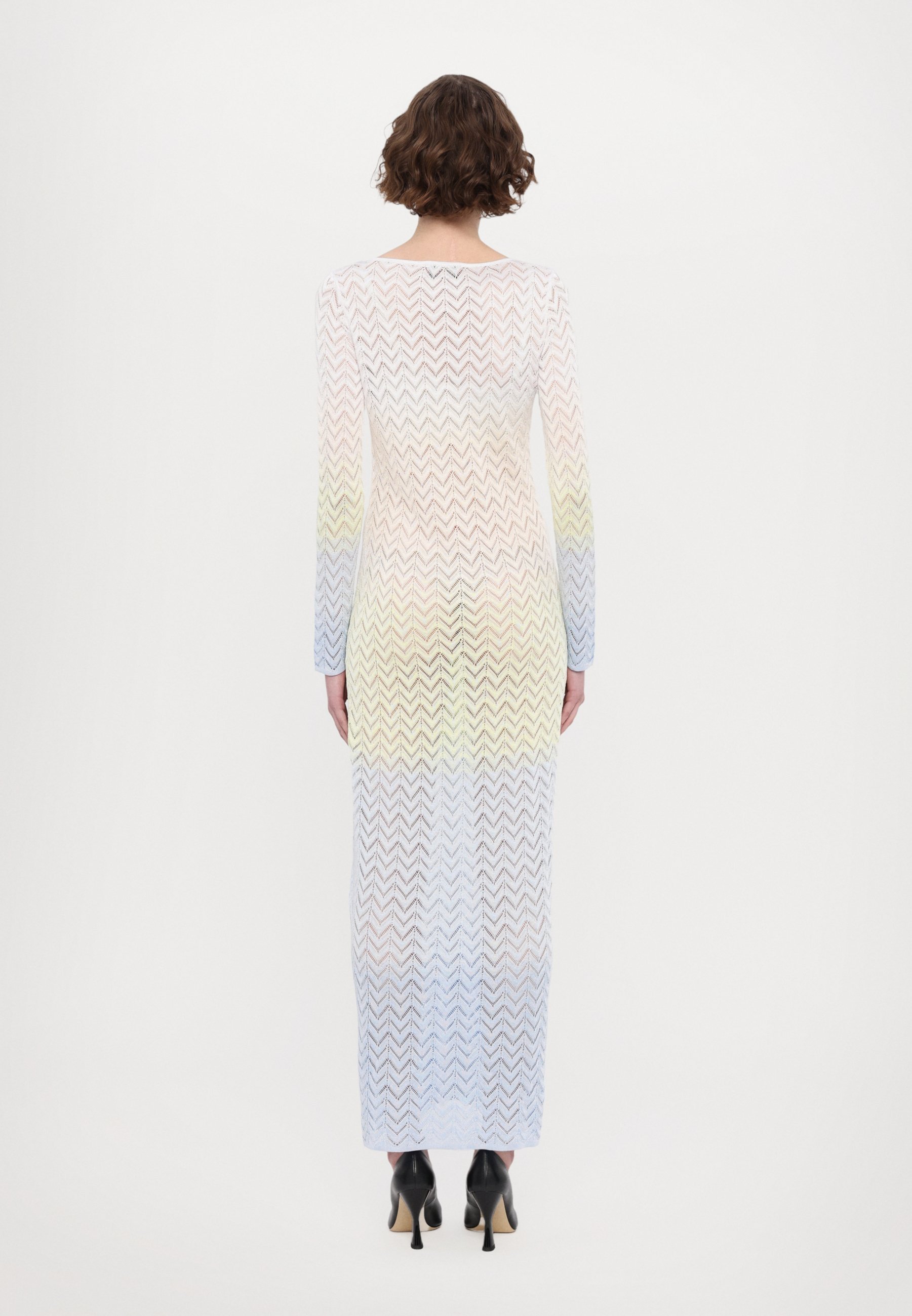 Missoni Jumperjurk - lichtblauw/limoengroen/crème