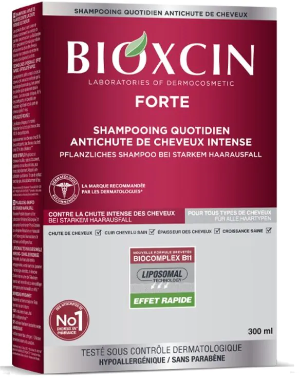 Bioxcin Forte Szampon przeciw intensywnemu wypadaniu włosów