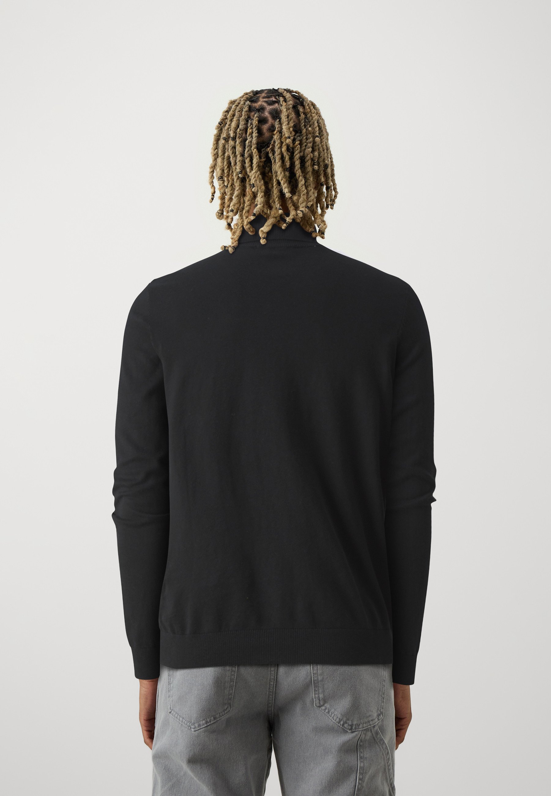 Selected Homme SLHBERG ROLL NECK NOOS - Jumper - black