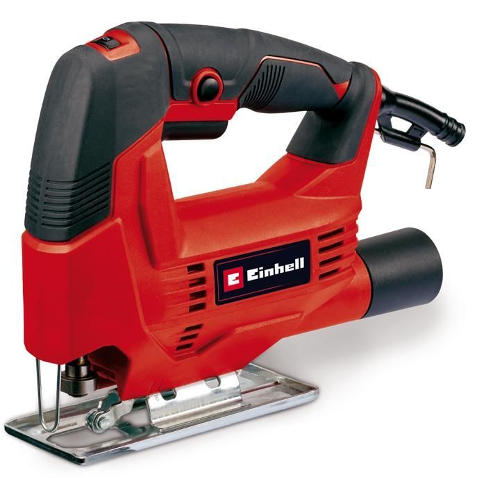 Einhell Scie sauteuse TC-JS 60/1 (400 W, 240 V, Maximum 60 mm, 45 ° Inclinaison Coupe, vitesse de rotation électronique)