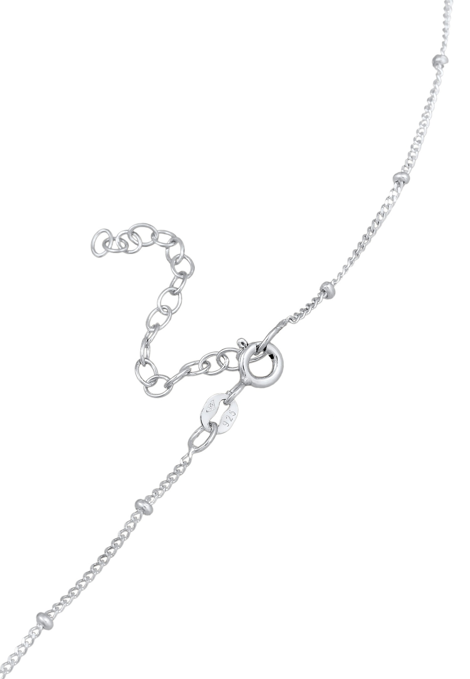 Elli Vintage Synthetischer Opal Zirkonia 925er Silber