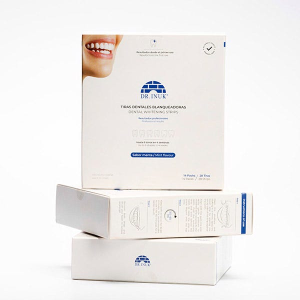 Bieliace pásiky na zuby | 1 kus