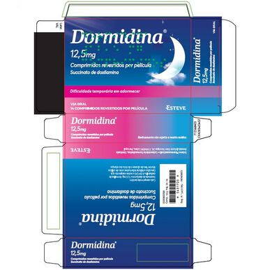 Dormidina Dormidina 12,5 mg 14 tablet 14 tablet