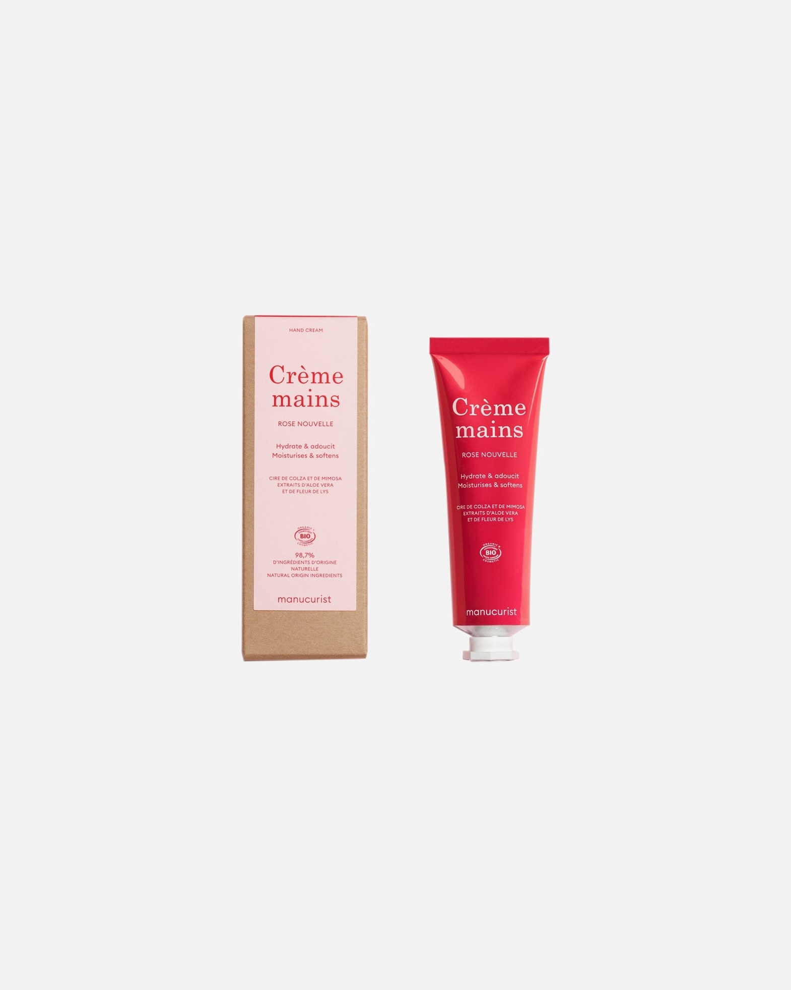manucurist handcrème Crème hoofdgerecht Rose Nouvelle - 60 ml