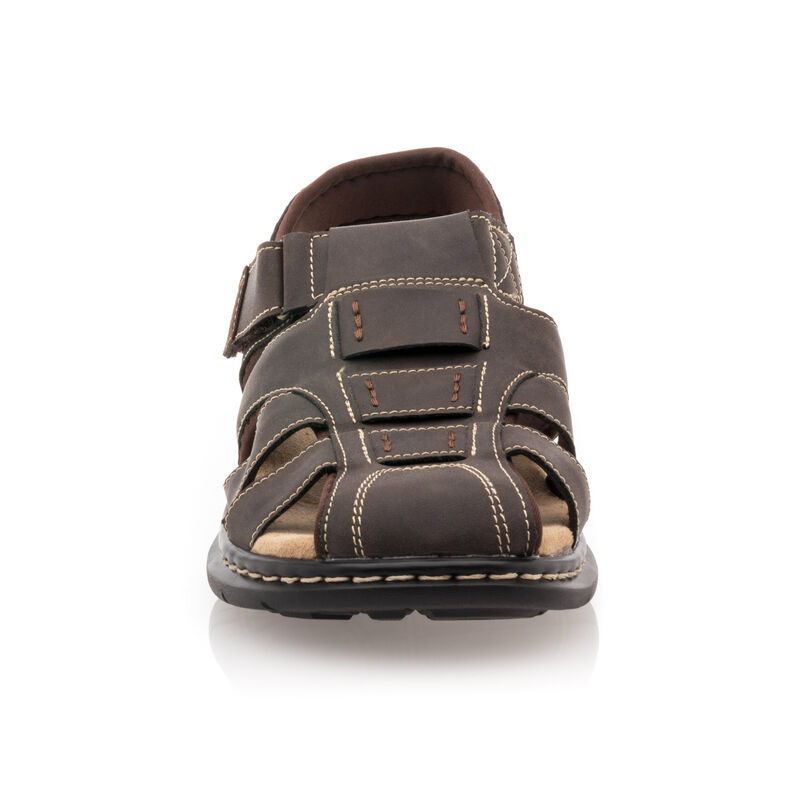 Bruine sandalen/open teenschoenen voor heren