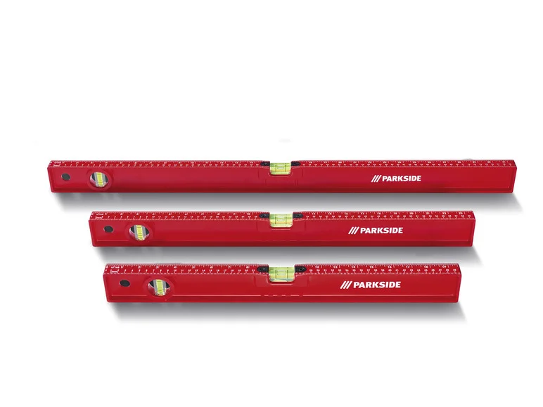 Nível de bolha PARKSIDE® Levelx, 3 sztuki