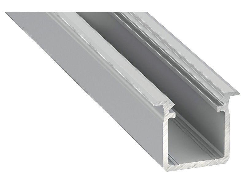 Profl typ G 1m klosz aluminiowy srebrny