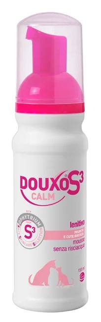 CEVA Douxo S3 Calm Mousse 150 ml fles voor geïrriteerde en jeukende huid