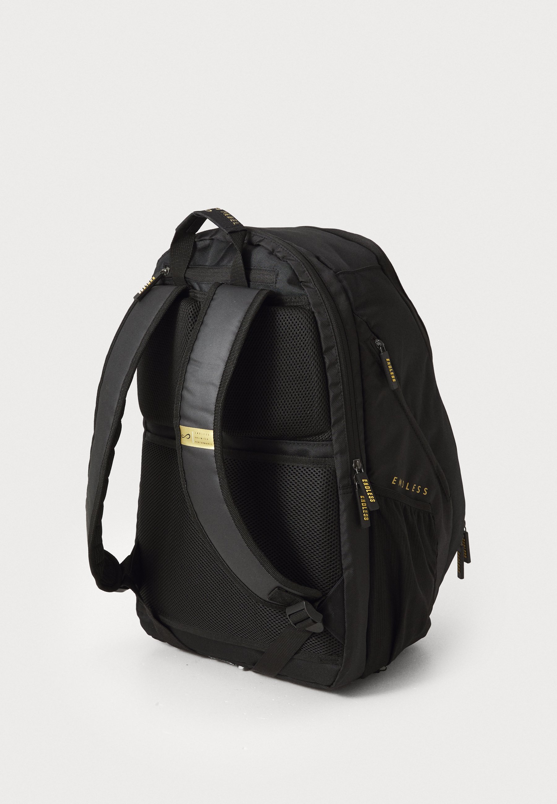 Endless MOCHILA ICON - Rugzak - zwart/goud