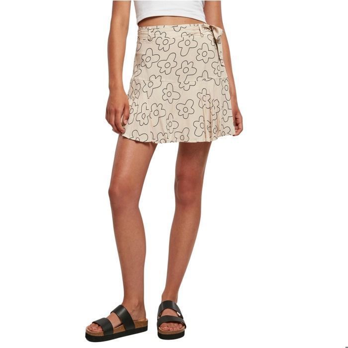 Minifalda de mujer de talla grande de viscosa de Urban Classics