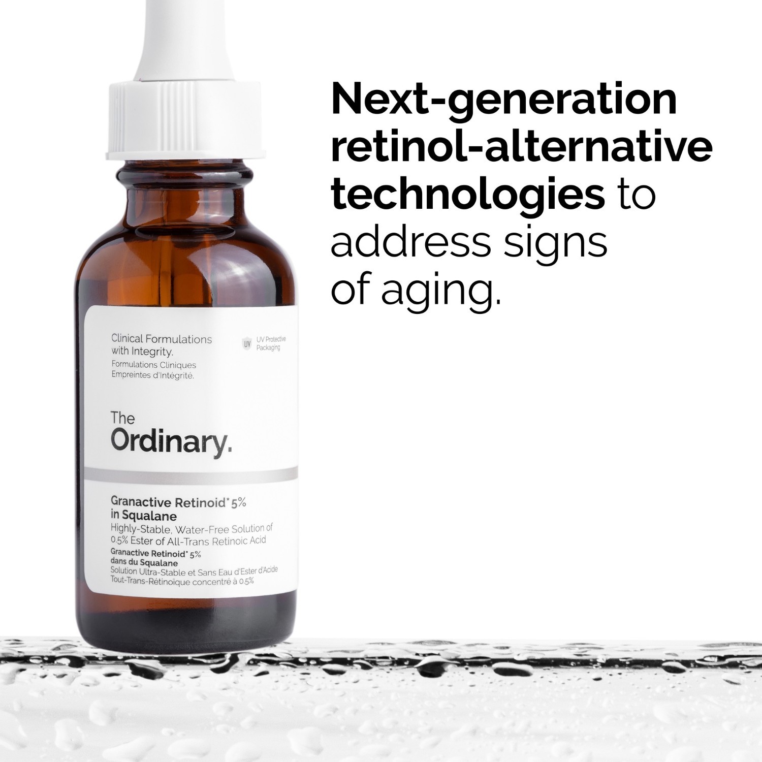 The Ordinary Anti-Aging Serum protiv znakova starenja kože Granulirani retinoid 5% u skvalanu – 30 ml