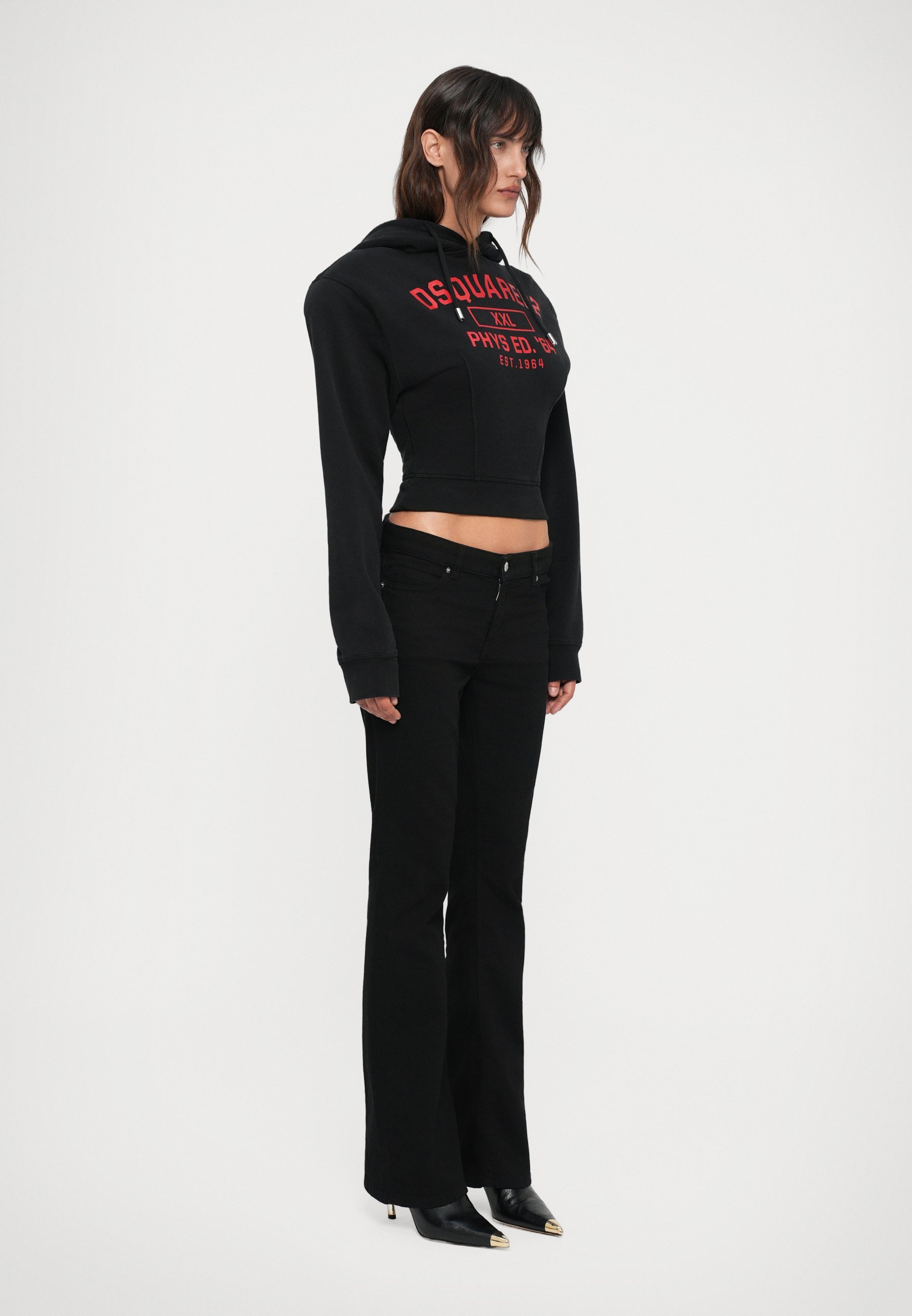 Felpa con cappuccio Dsquared2 - nera