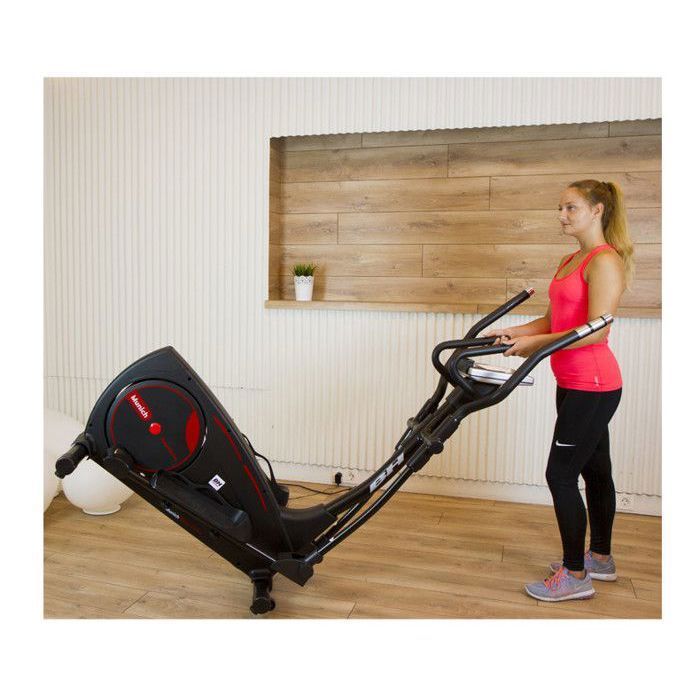 Vélo Elliptique - BH Fitness Munich E100 - volant d'inertie de 12kg - magnétique