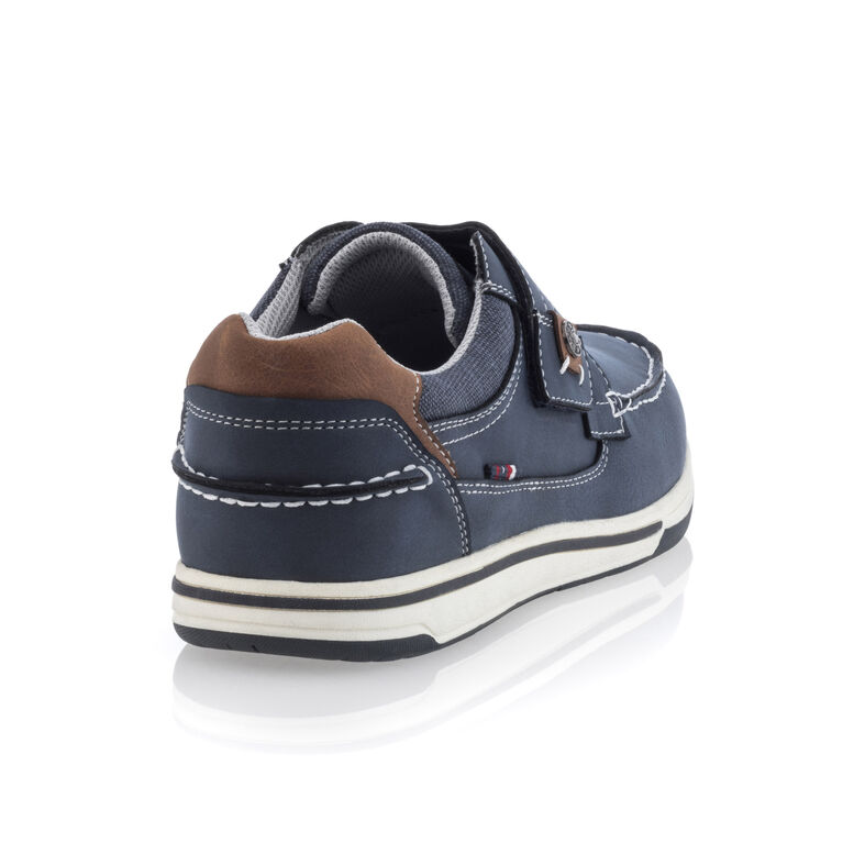 Mocasines/zapatos náuticos azules para hombre