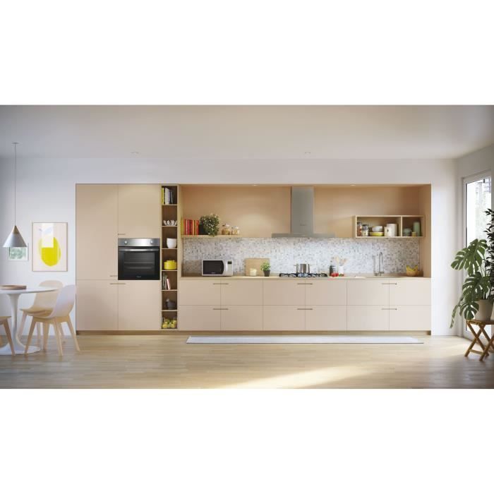Forno da incasso - Convezione naturale - CANDY FIDC X100 - 70L - Acciaio inox e nero - Classe energetica A