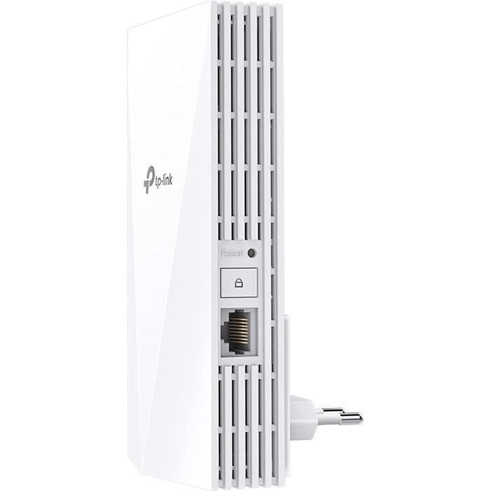 TP-Link RE700X Ripetitore WiFi 6 - 3000 Mbps - Copertura 150 m² - 1 Porta Gigabit Ethernet