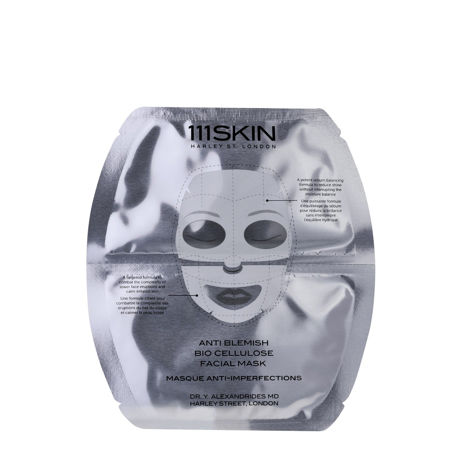 111Skin Clarity Bio-celulozna maska za lice protiv nepravilnosti (25 ml)