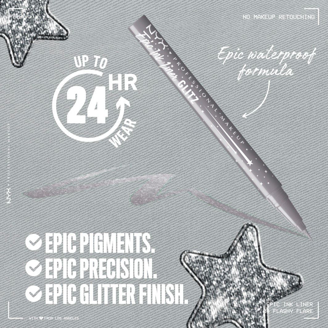 NYX Professional Makeup Eyeliner Epic Ink Linear - 1 ml