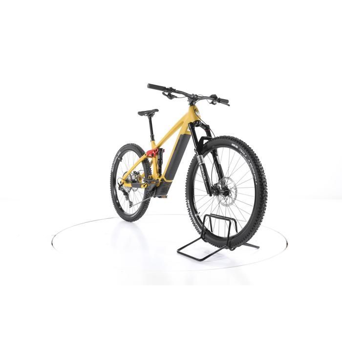 Electric bike - Corratec E-Power RS 140 EL Elite - yellow - Full suspension electric mountain bike - Bosch 400 Wh Refurbished