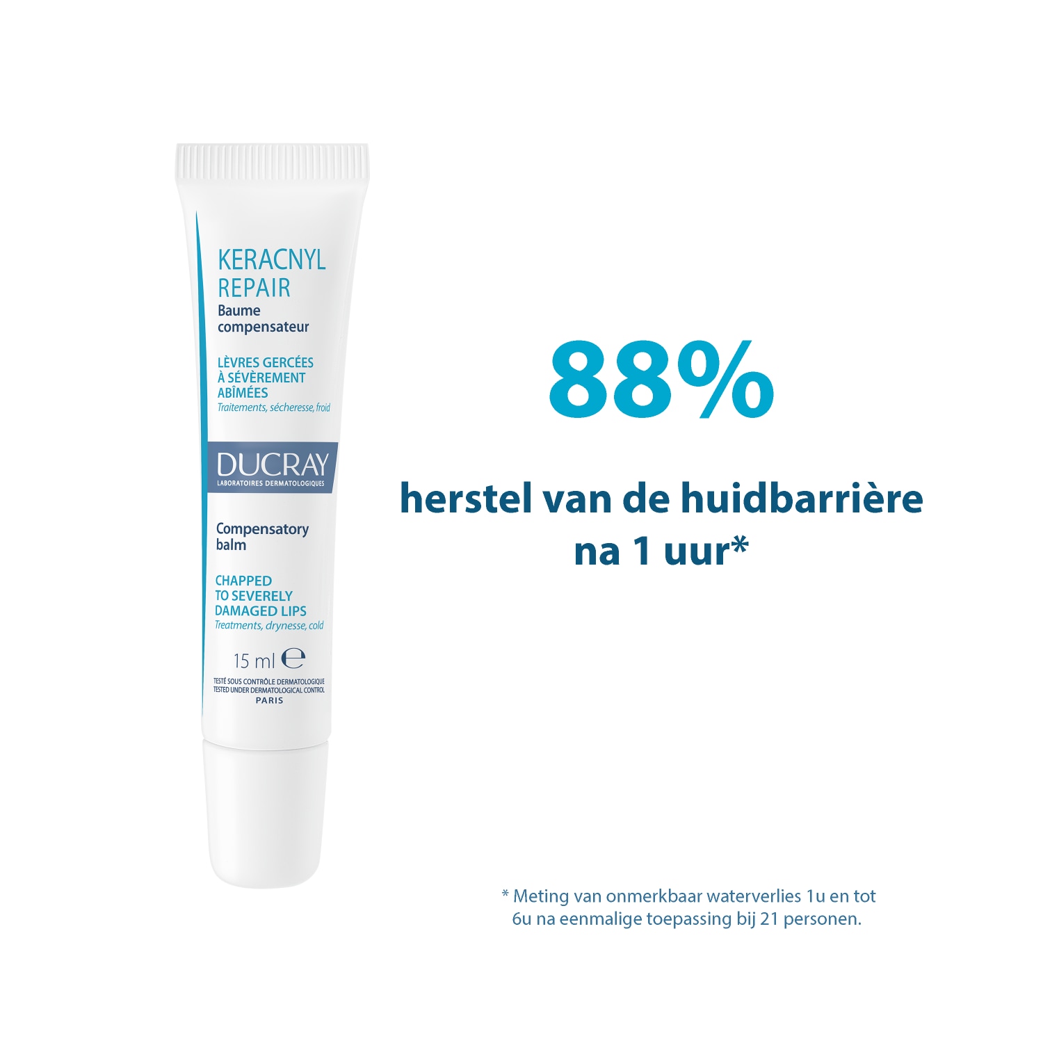 Ducray Lippenbalsam KERACNYL Ausgleichsbalsam - 15 ml