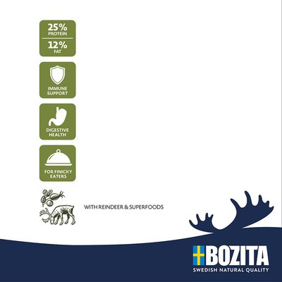 Bozita Original Adult Flavour Plus z reniferem – bez pszenicy