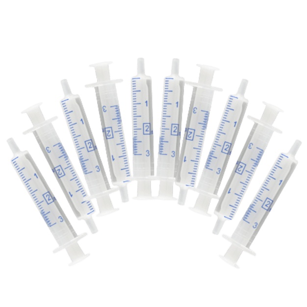 Gegradueerde pipetten van 3 ml (verpakking van 10)