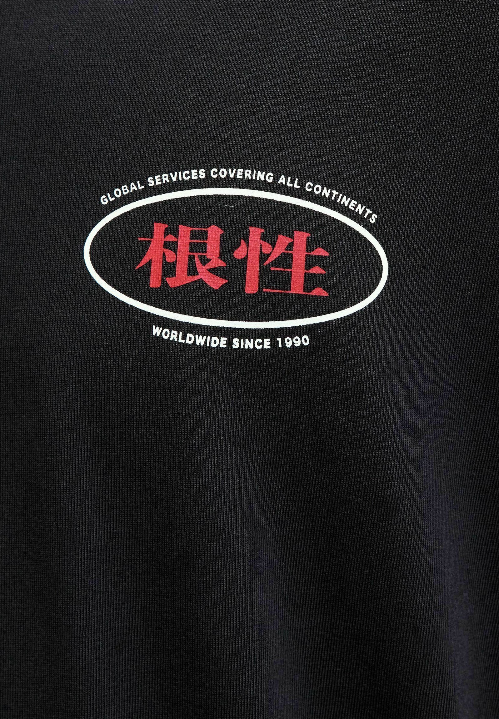 Jack & Jonesi mustriline T-särk - must