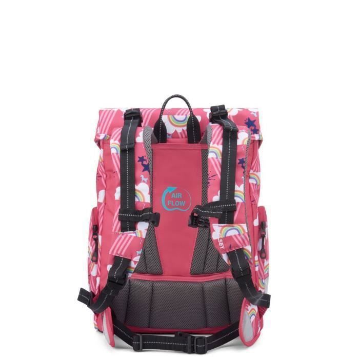 DELSEY PARIS - BACK TO SCHOOL 2020  - Sac A Dos  souple 42 cm x 34 cm x 28 cm - 41 L - XS - Rose