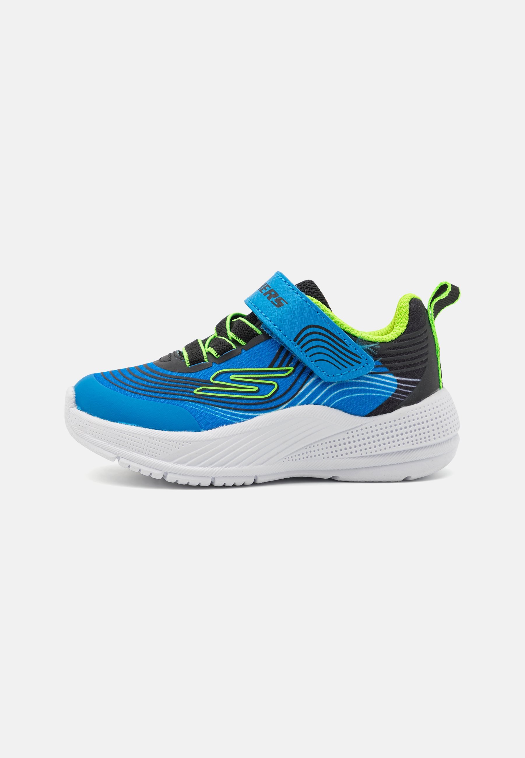 Skechers MICROSPEC ADVANCE - Baskets - bleu/citron vert/orange/noir