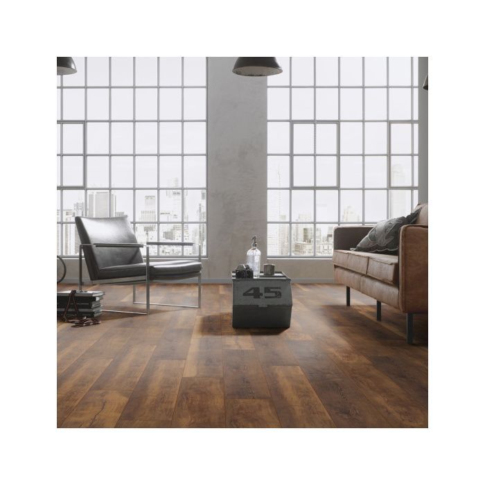 Suelo laminado - Cocina y baño - Tablones anchos - Roble Jamaica - Paquete de 1.507 m²