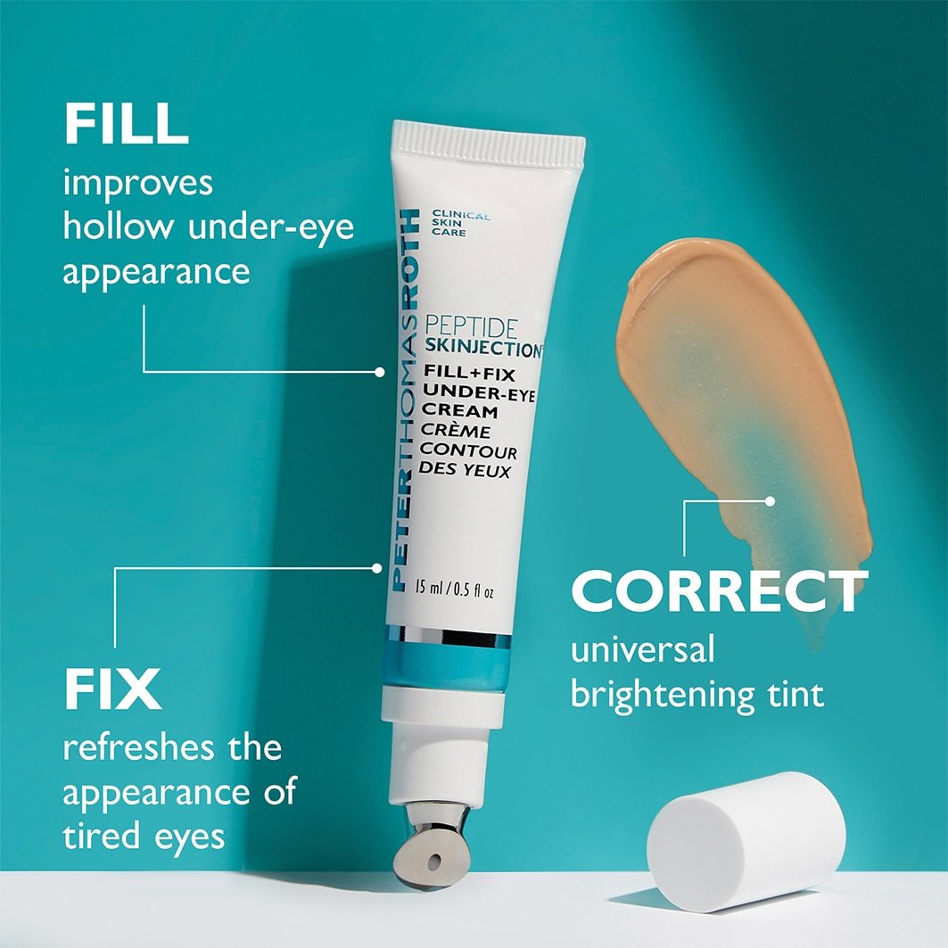 Očný krém Peter Thomas Roth Peptide Skinjection™ Fill + Fix Eye Cream - 15 ml