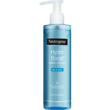 Neutrogena Hydro Boost -puhdistusvesigeeli hyaluronihapolla 200 ml