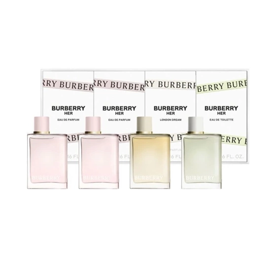 Burberry woda perfumowana Her 2 x 5 ml   woda toaletowa Her 5 ml   woda perfumowana Her London Dream 5 ml